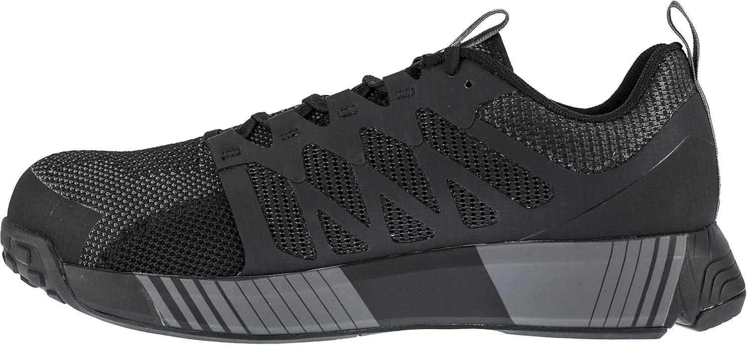 image:imageReebok Work Fusion Formidable Work Comp Toe Mid Mens OxfordBlackGrey