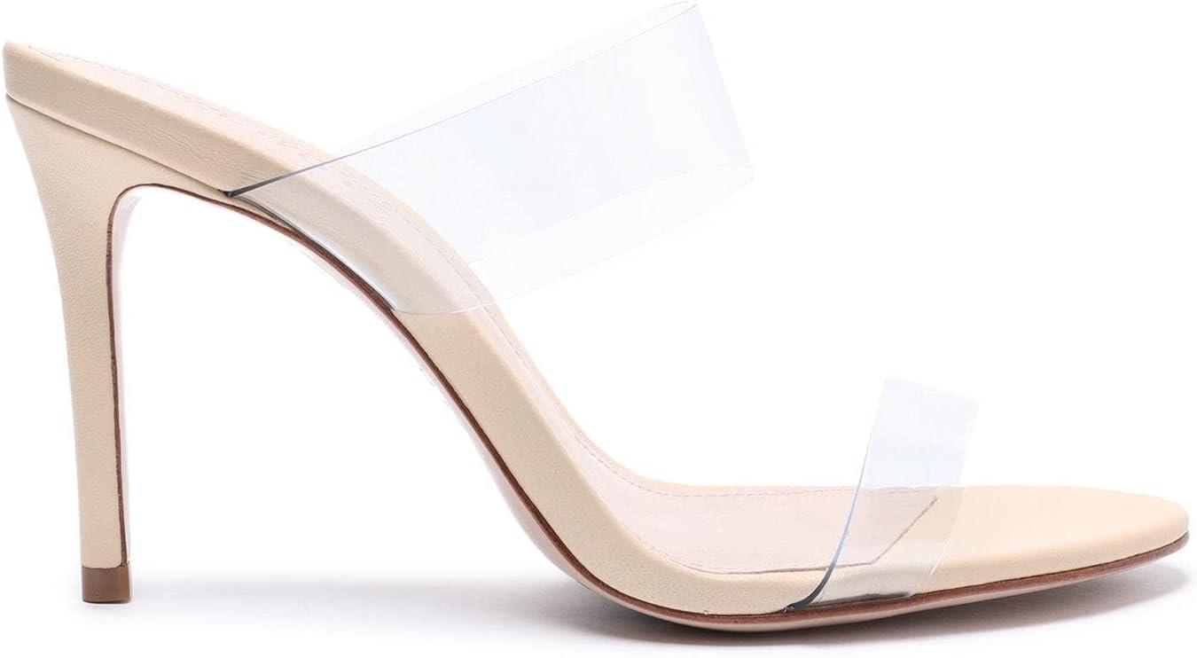 image:imageSCHUTZ Womens Ariella Strappy SandalsEggshell