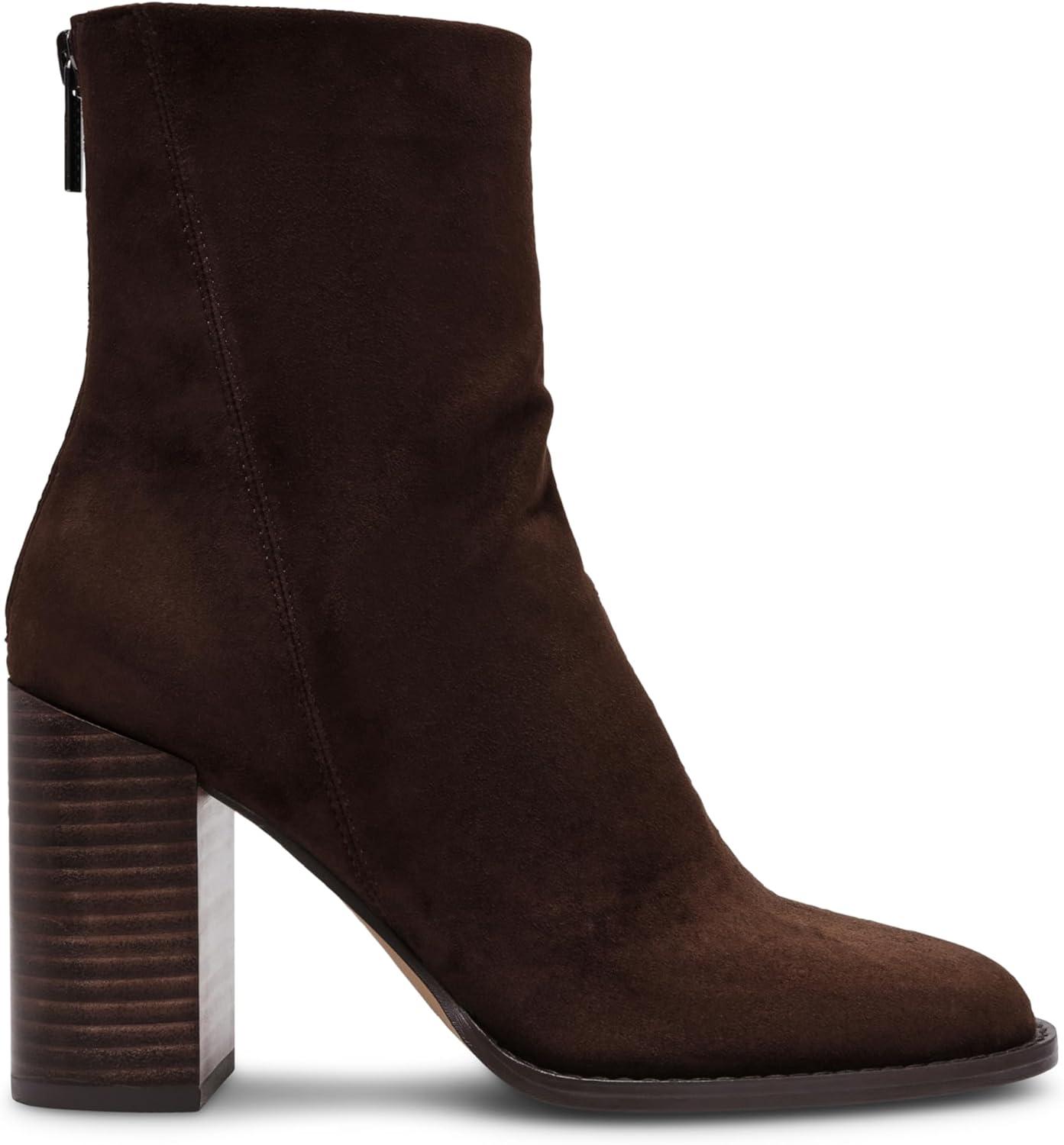 image:imageSteve Madden Womens Obsession Ankle BootChocolate Brown Suede
