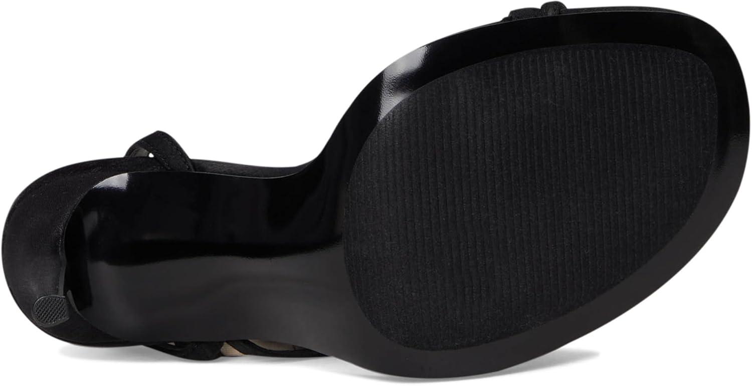 image:imageSteve Madden womens TiaBlack Satin Rhinestone