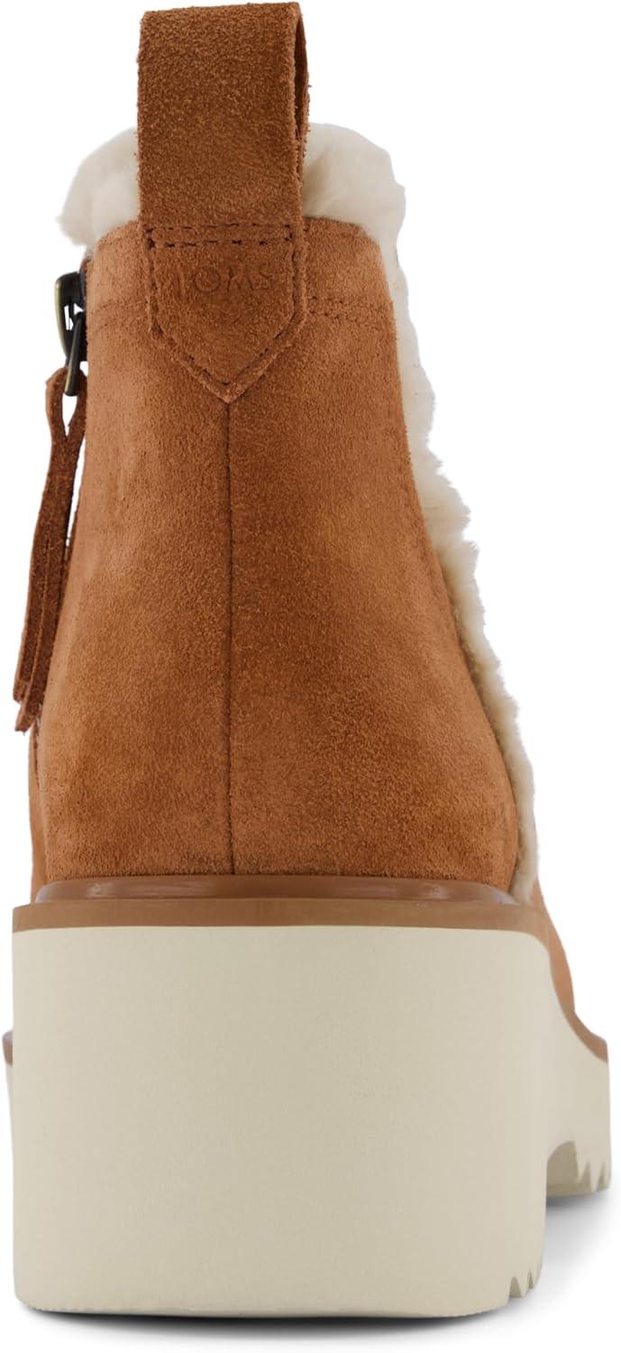 image:imageTOMS Womens Maude EVA Wedge Ankle Chelsea BootAmber Brown