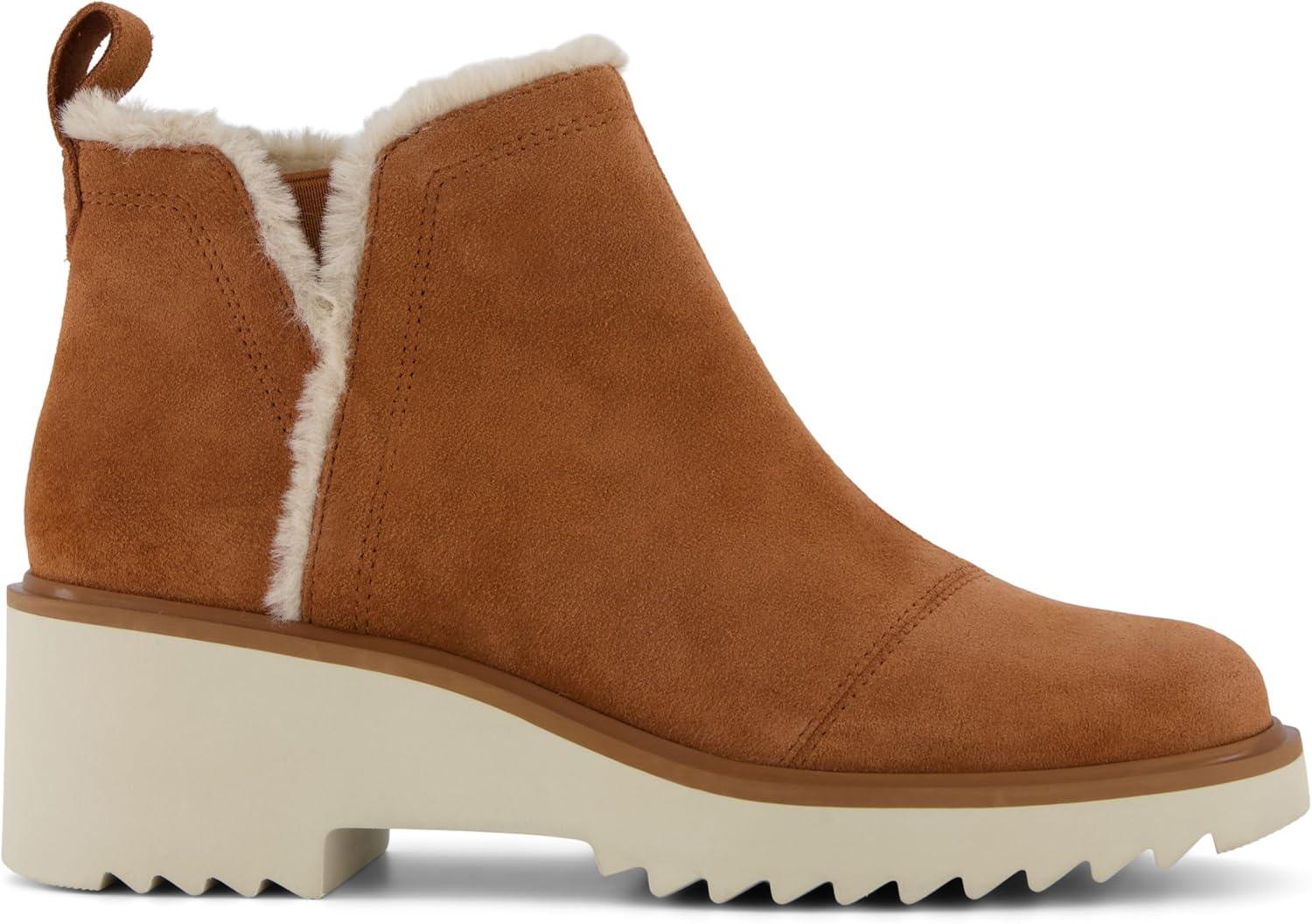 image:imageTOMS Womens Maude EVA Wedge Ankle Chelsea BootAmber Brown