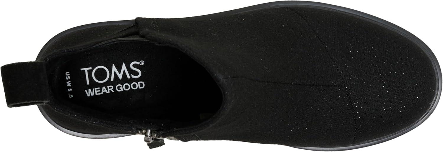 image:imageTOMS Womens Maude EVA Wedge Ankle Chelsea BootBlack 1