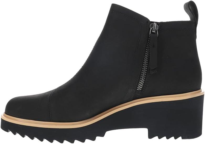image:imageTOMS Womens Maude EVA Wedge Ankle Chelsea BootBlack Leather