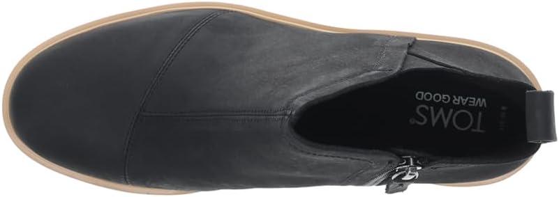 image:imageTOMS Womens Maude EVA Wedge Ankle Chelsea BootBlk Lthr