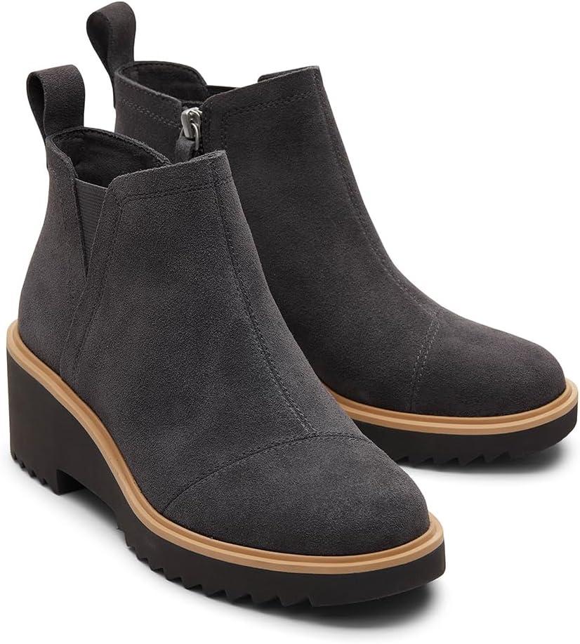 image:imageTOMS Womens Maude EVA Wedge Ankle Chelsea BootForged Iron