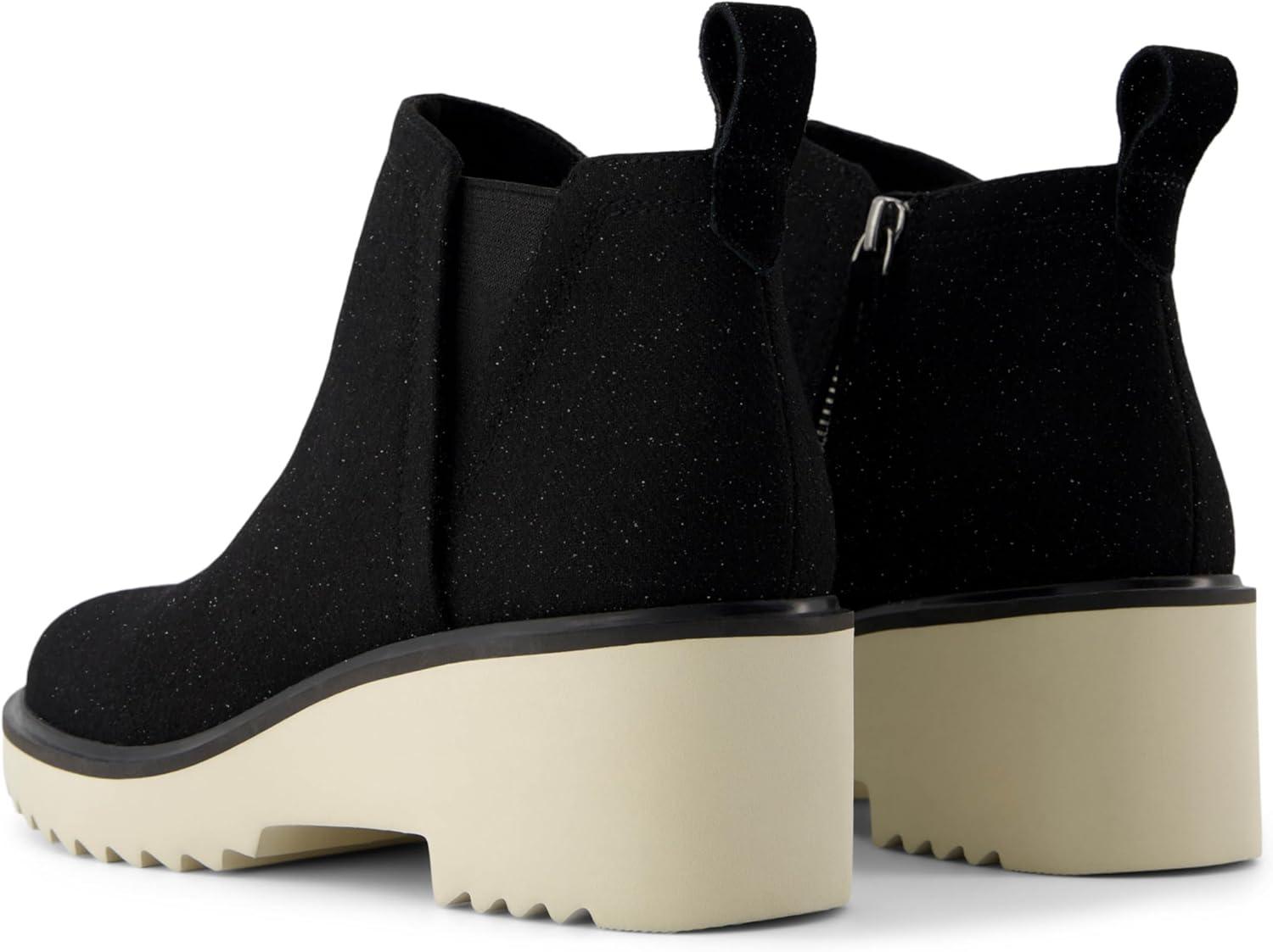 image:imageTOMS Womens Maude EVA Wedge Ankle Chelsea BootShimmer Black