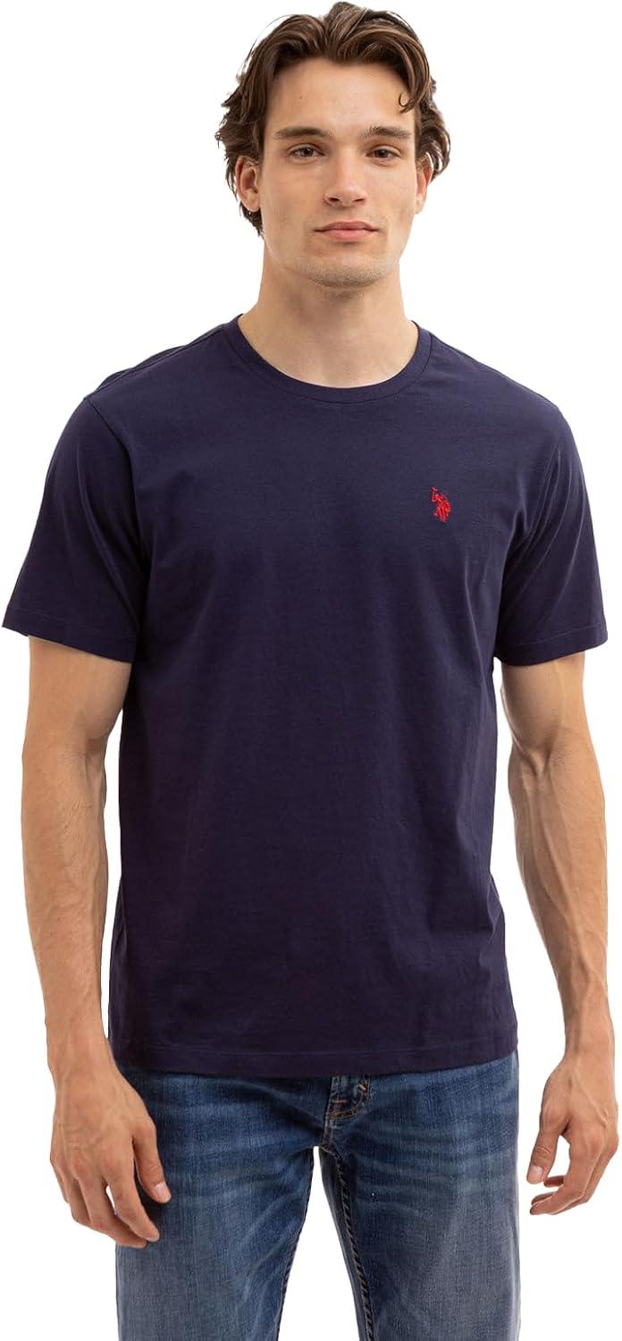 image:imageUS POLO ASSN Mens Crew Neck Small Pony TShirtClassic Navy 3pack