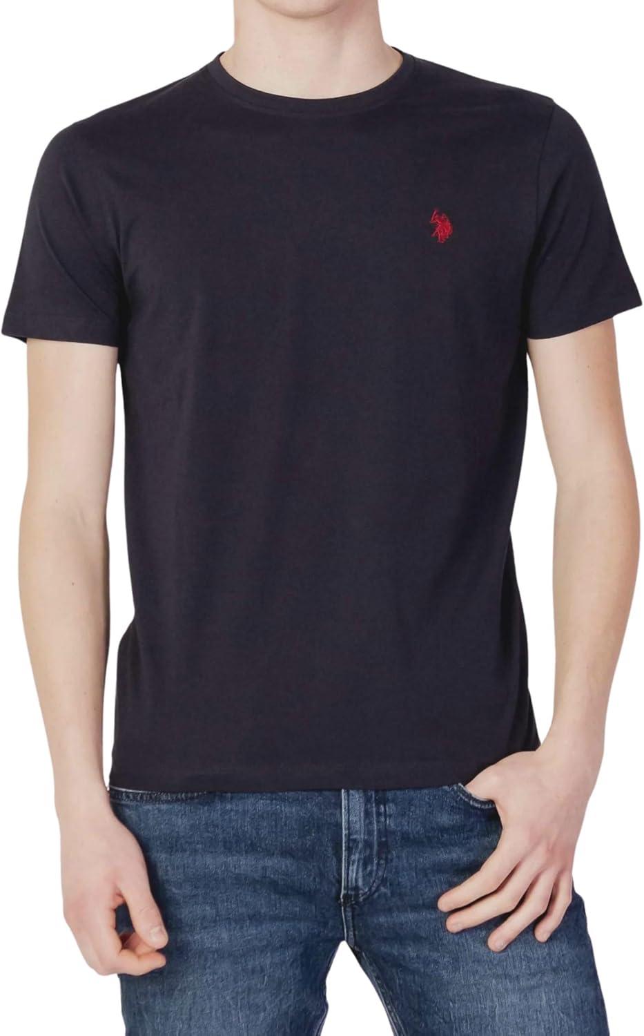 image:imageUS POLO ASSN Mens Crew Neck Small Pony TShirtClassic Navy