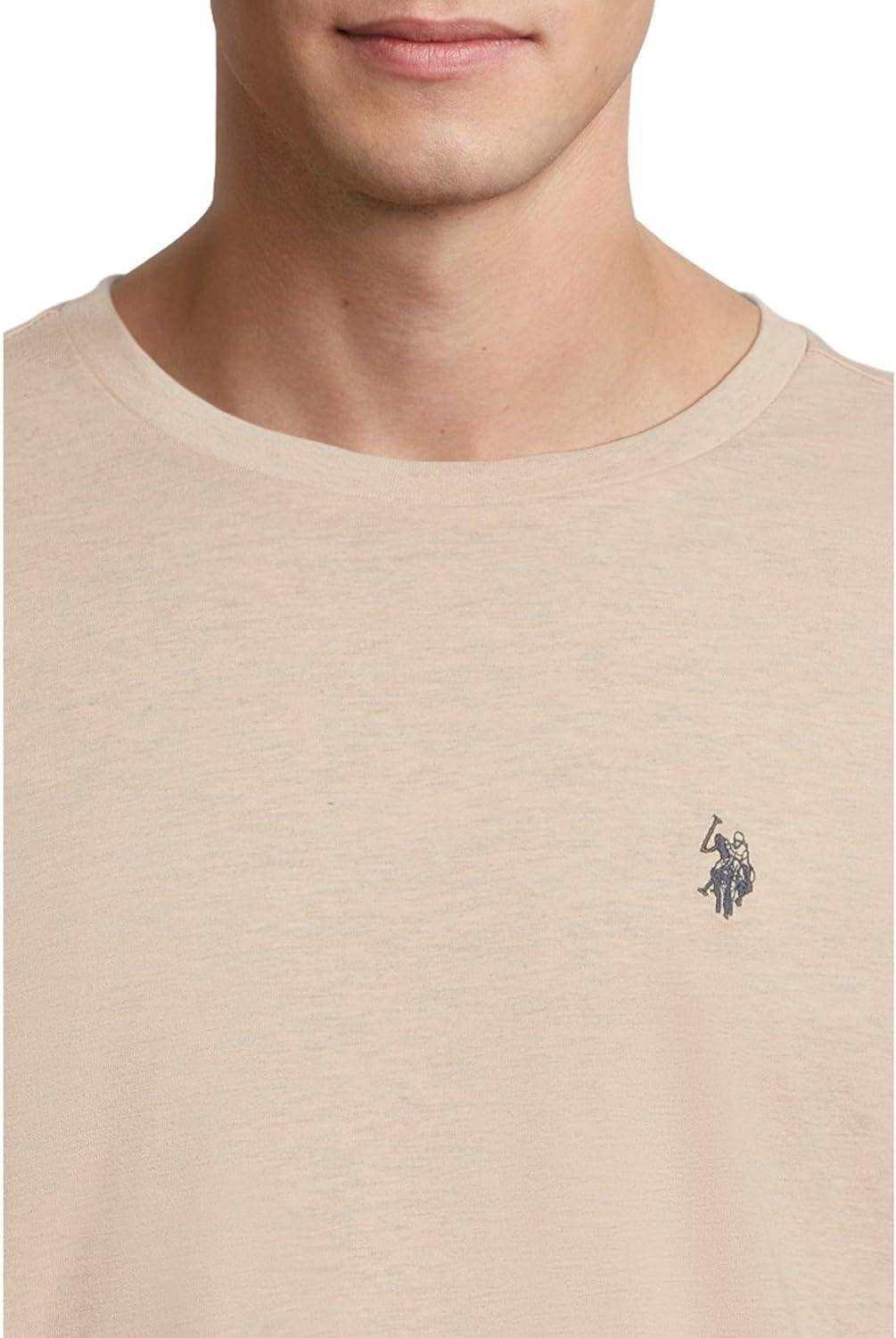 image:imageUS POLO ASSN Mens Crew Neck Small Pony TShirtSourdough Heather