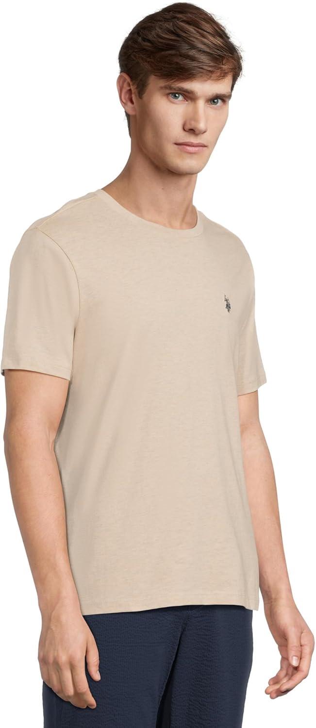 image:imageUS POLO ASSN Mens Crew Neck Small Pony TShirtSourdough Heather