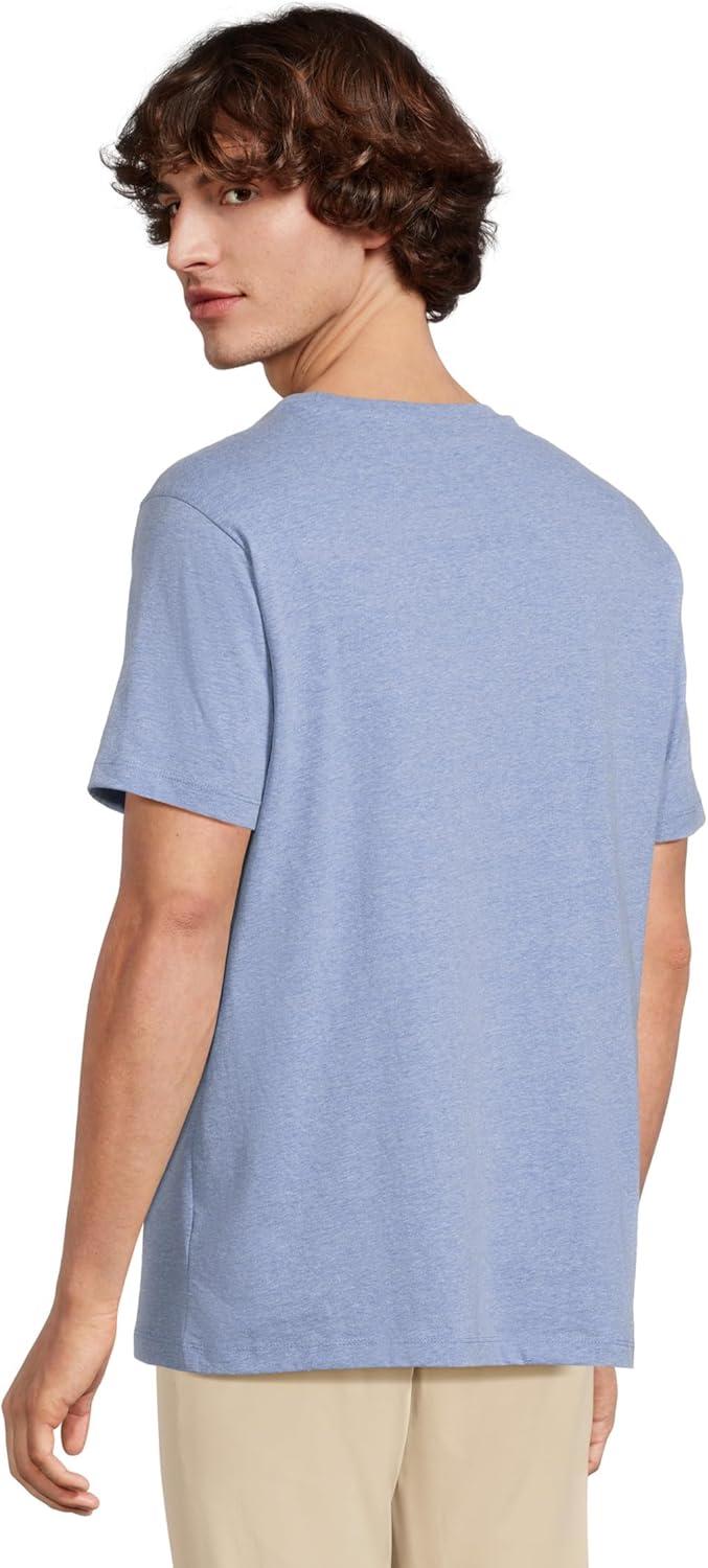 image:imageUS POLO ASSN Mens Crew Neck Small Pony TShirtVista Blue Heather