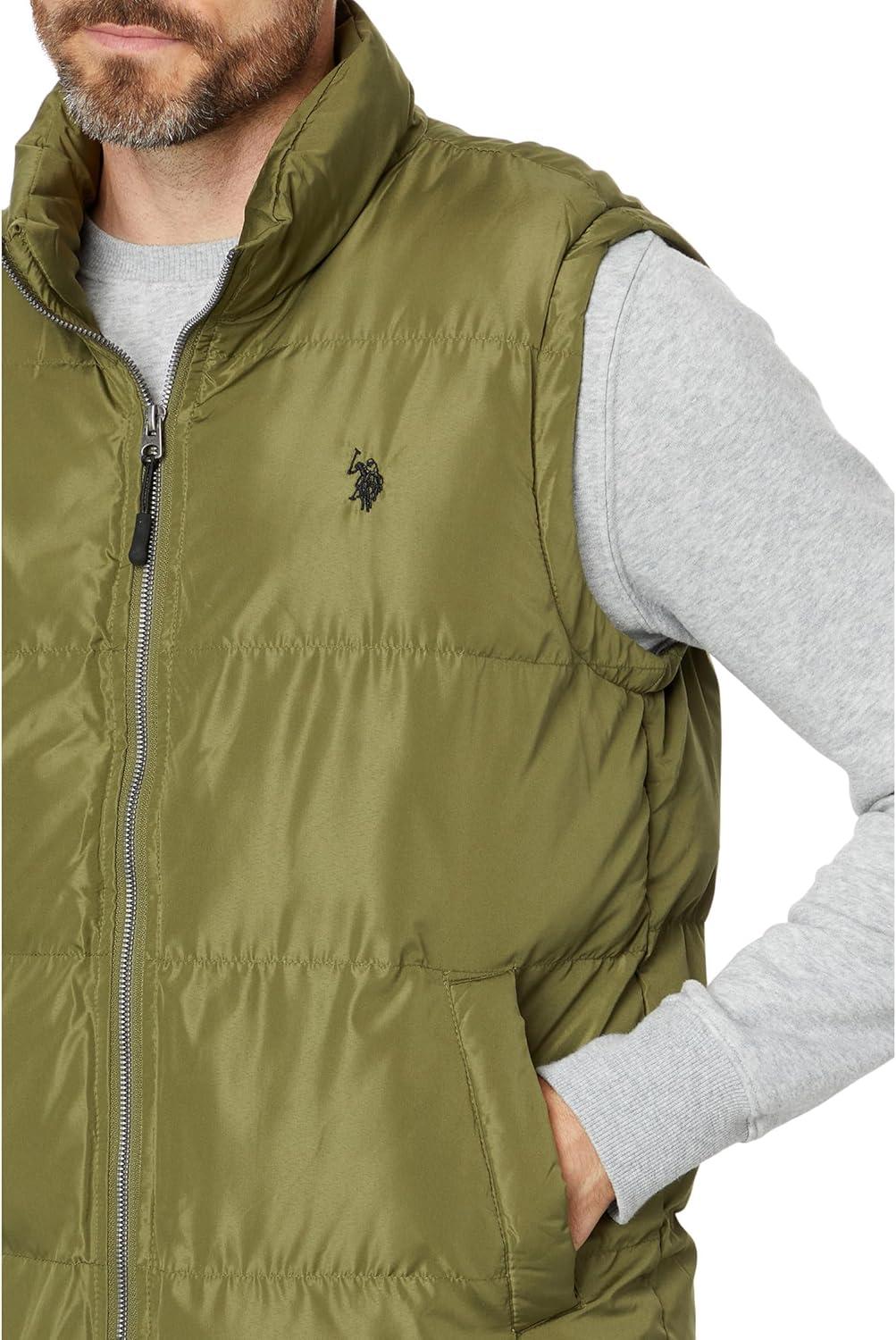 image:imageUS POLO ASSN mens Uspa Signature VestOlive County