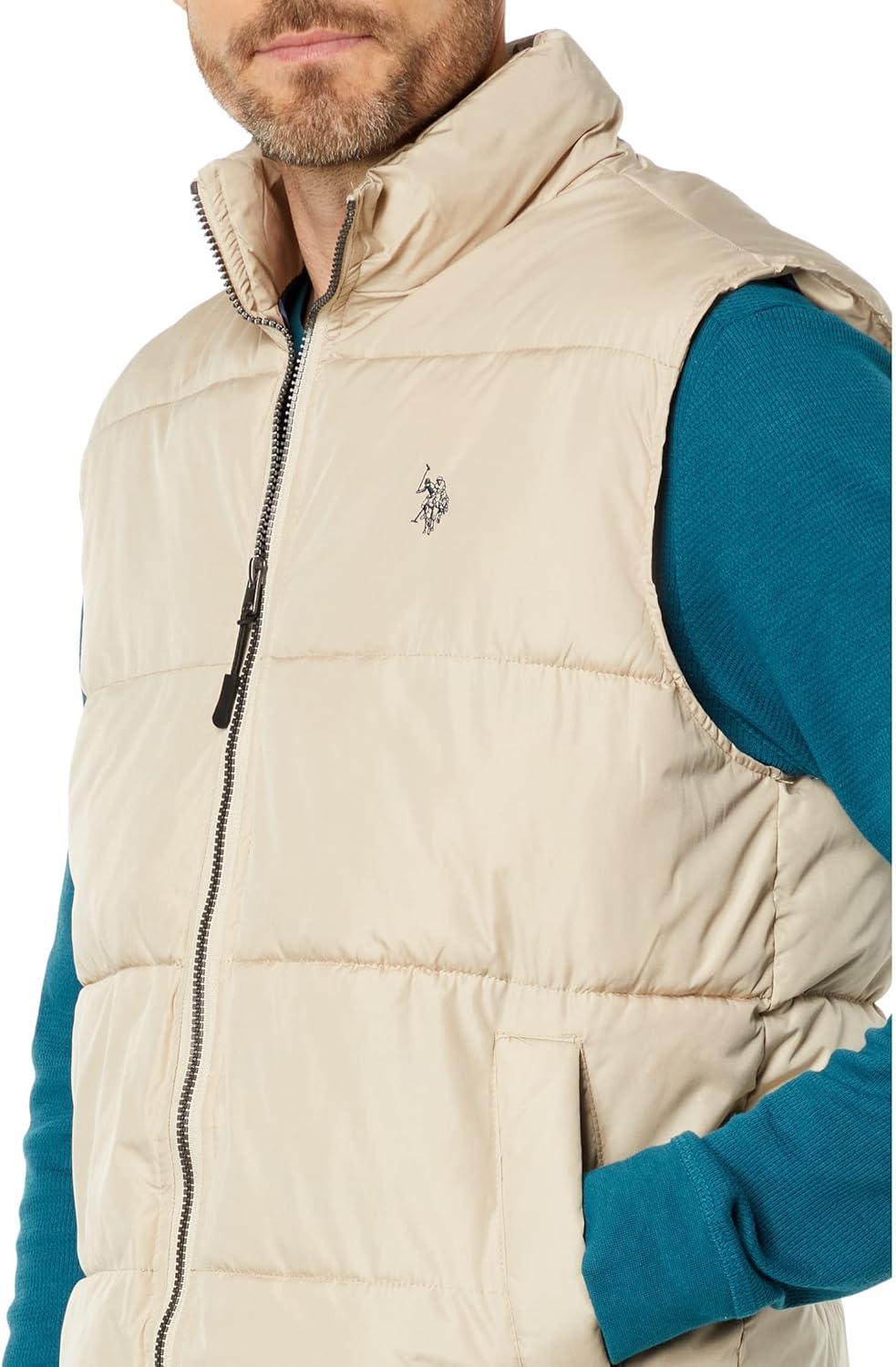image:imageUS POLO ASSN mens Uspa Signature VestThompson Khaki