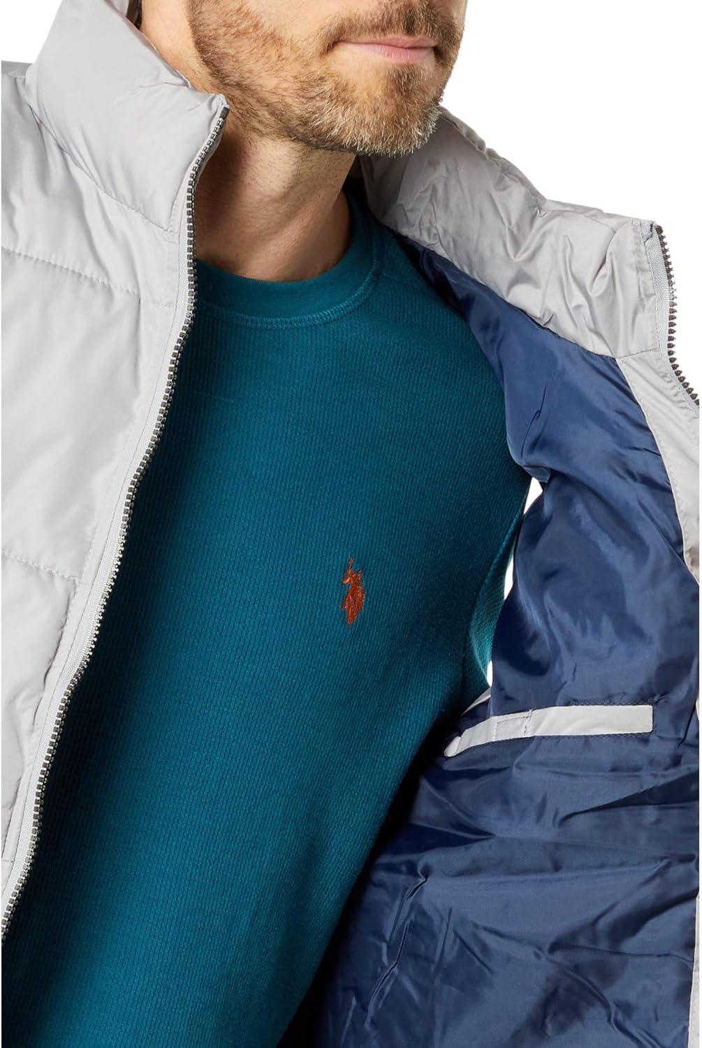image:imageUS POLO ASSN mens Uspa Signature VestVapor Grey