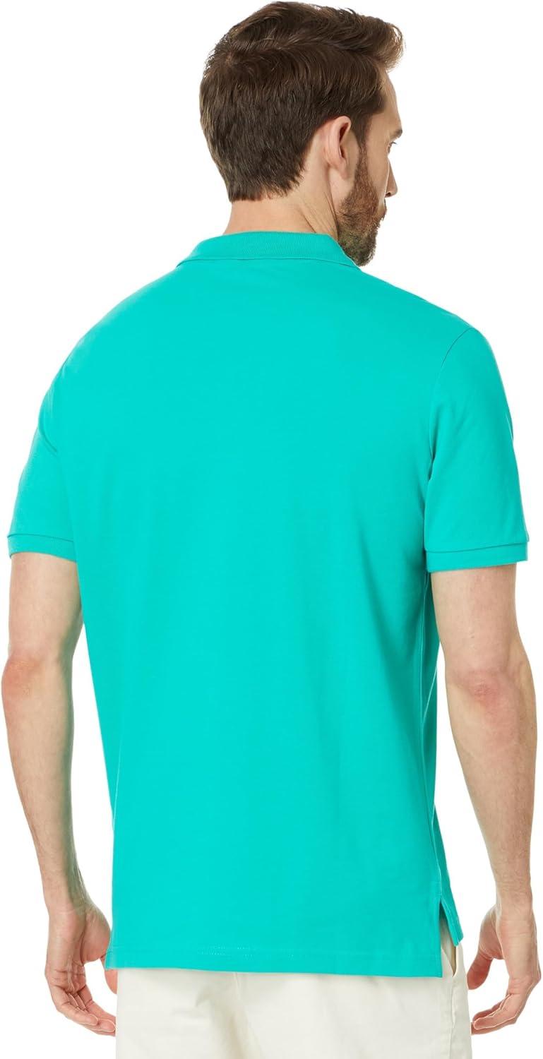 image:imageUS Polo Assn Mens Classic Polo Shirt TwoButton Closure Pique Polo Shirt Summer Fashion Golf ShirtEmerald Circus