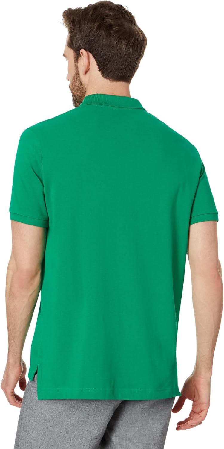 image:imageUS Polo Assn Mens Classic Polo Shirt TwoButton Closure Pique Polo Shirt Summer Fashion Golf ShirtKelly GreenClassic Navy
