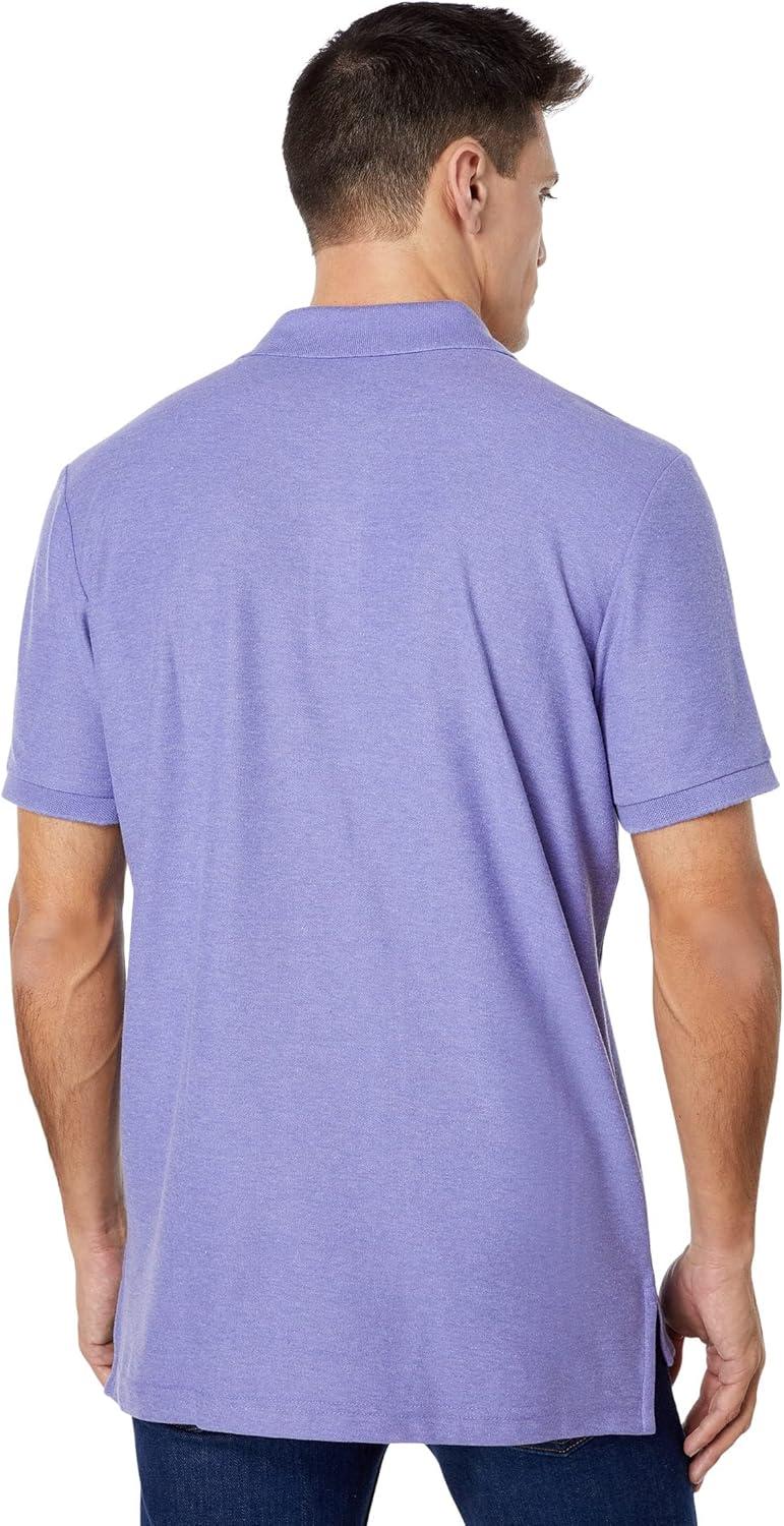 image:imageUS Polo Assn Mens Classic Polo Shirt TwoButton Closure Pique Polo Shirt Summer Fashion Golf ShirtLavender Heather