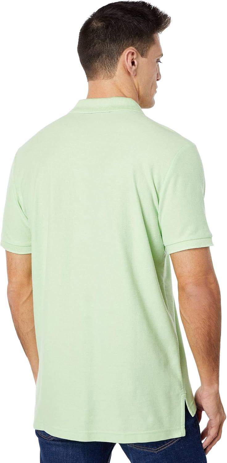 image:imageUS Polo Assn Mens Classic Polo Shirt TwoButton Closure Pique Polo Shirt Summer Fashion Golf ShirtParadise Mint