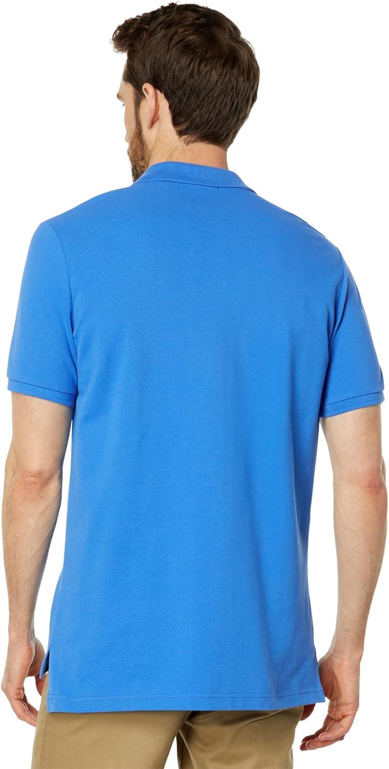 image:imageUS Polo Assn Mens Classic Polo Shirt TwoButton Closure Pique Polo Shirt Summer Fashion Golf ShirtSuper Sonic Blue
