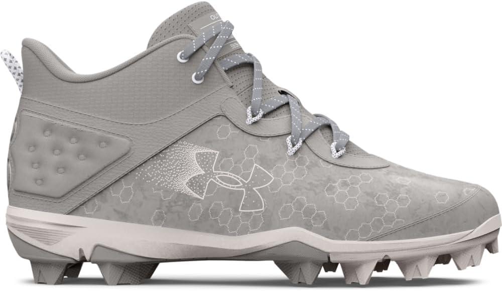 image:imageUnder Armour Mens Harper 8 Mid RmBaseball Shoe101 Baseball GrayBaseball GrayHalo Gray