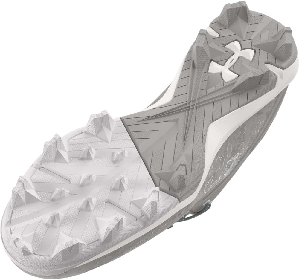 image:imageUnder Armour Mens Harper 8 Mid RmBaseball Shoe101 Baseball GrayBaseball GrayHalo Gray