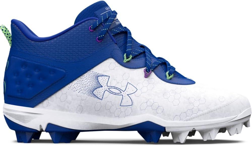 image:imageUnder Armour Mens Harper 8 Mid RmBaseball Shoe400 RoyalWhiteRoyal