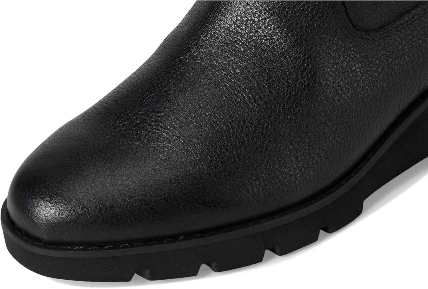image:imageVionic womens Ariana Zip Short BootsBlack Tumbled Leather