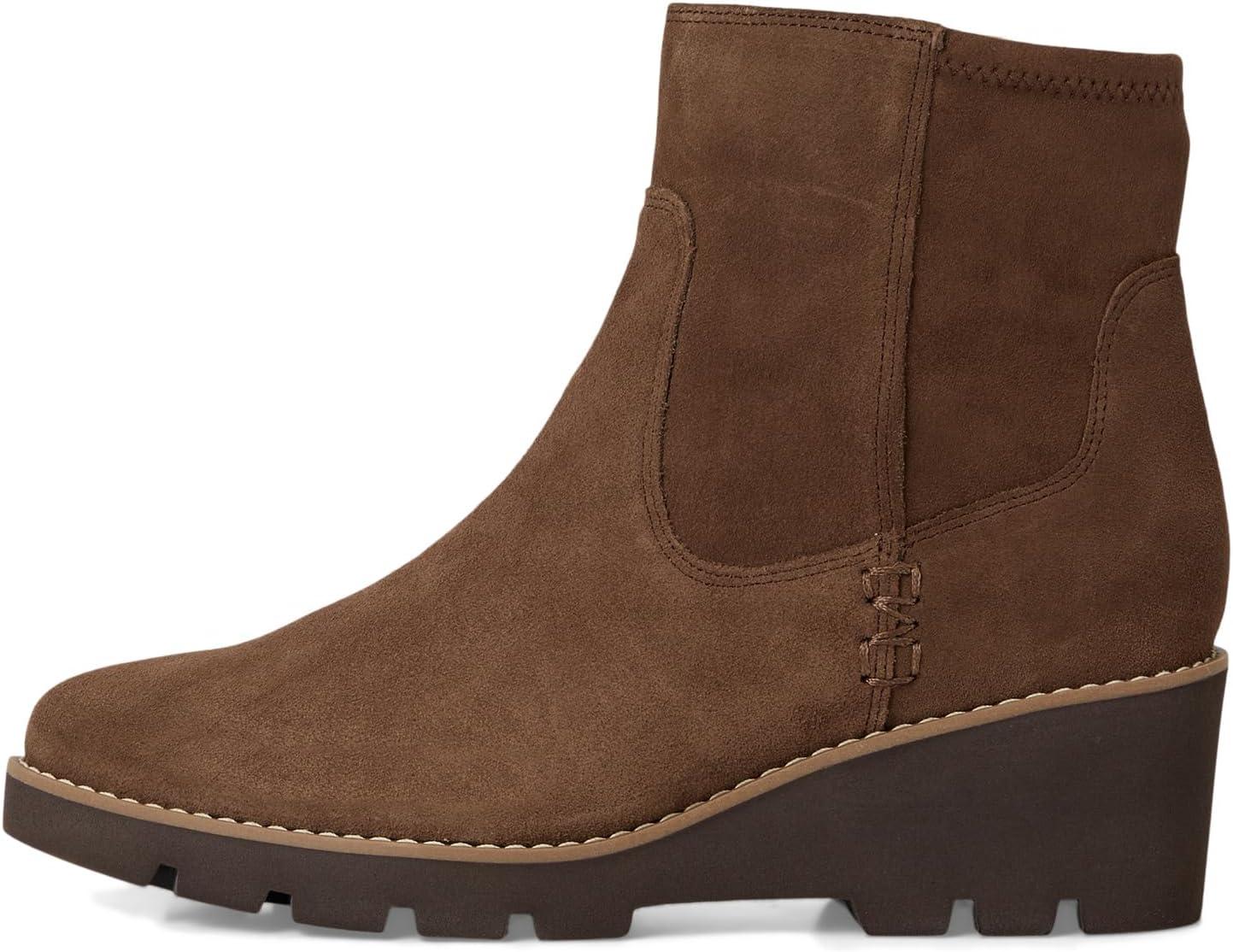 image:imageVionic womens Ariana Zip Short BootsCoffee Suede