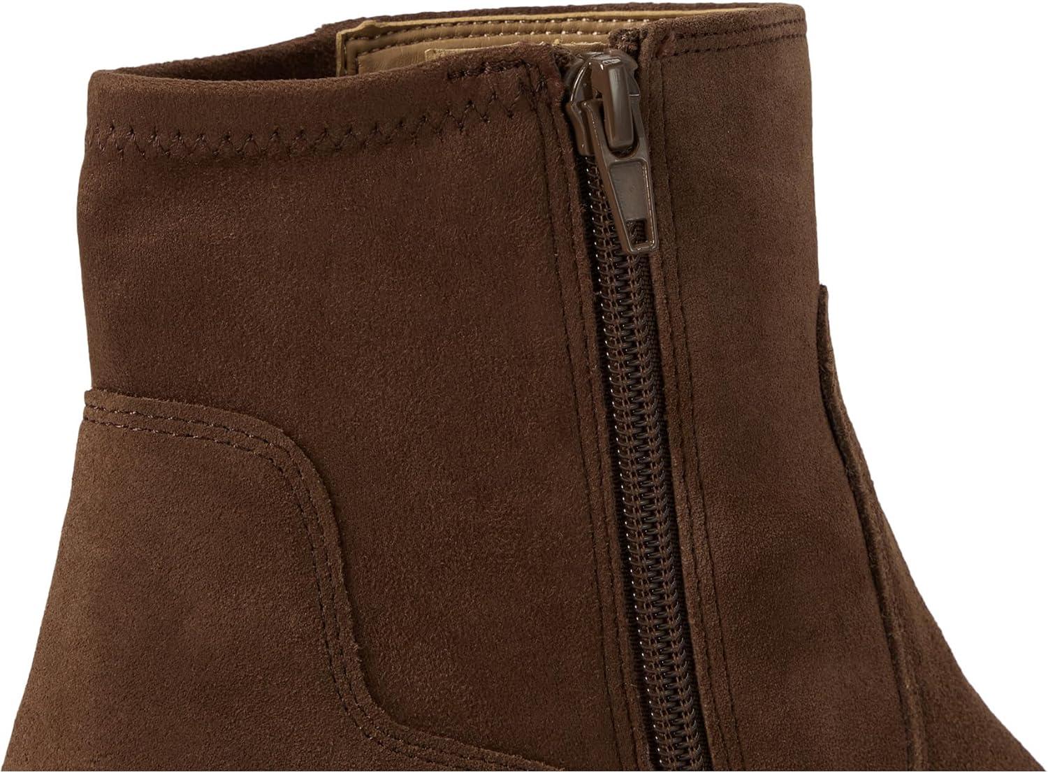 image:imageVionic womens Ariana Zip Short BootsCoffee Suede