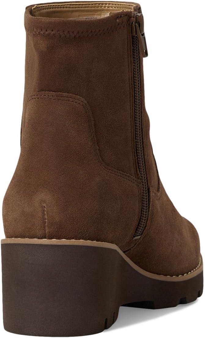 image:imageVionic womens Ariana Zip Short BootsCoffee Suede
