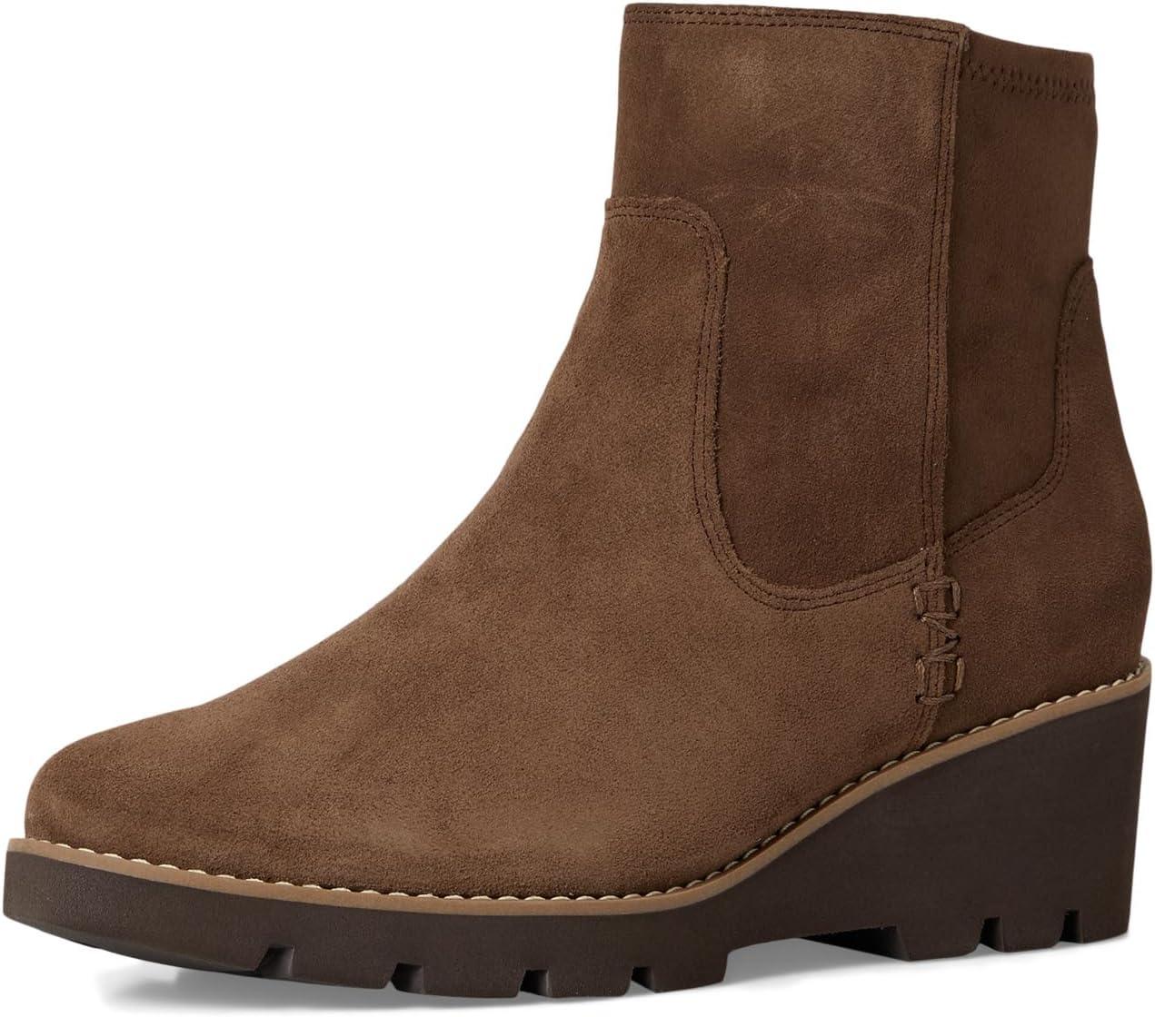 image:imageVionic womens Ariana Zip Short BootsCoffee Suede
