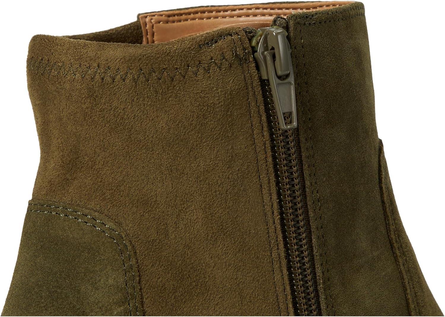 image:imageVionic womens Ariana Zip Short BootsDark Olive Suede