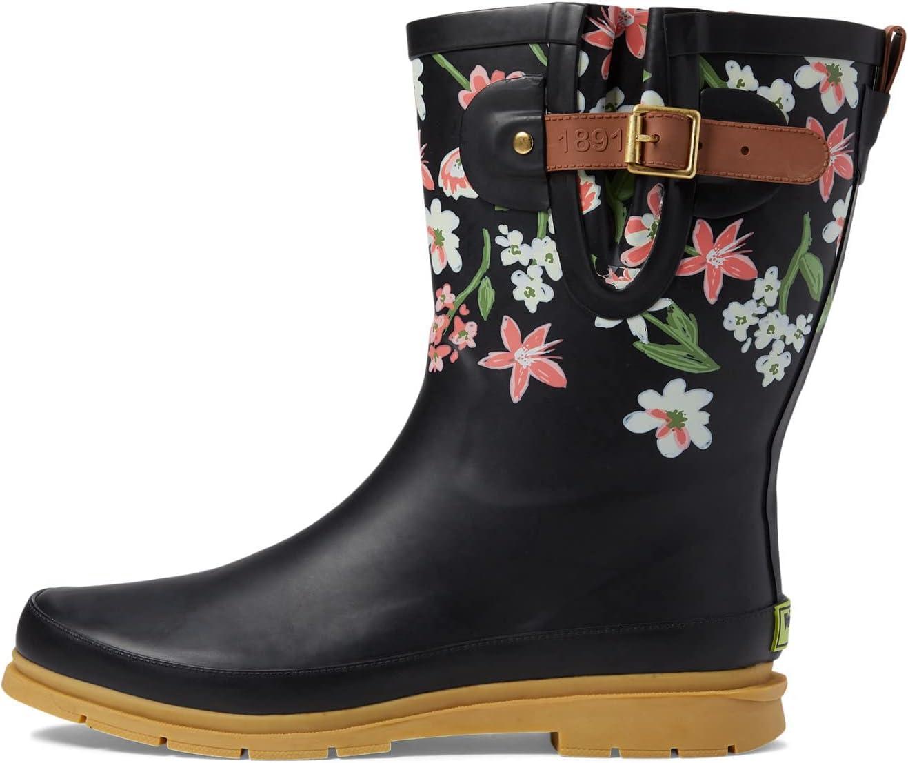 image:imageWestern Chief Womens Waterproof Mid Rain BootsBrushed Petals