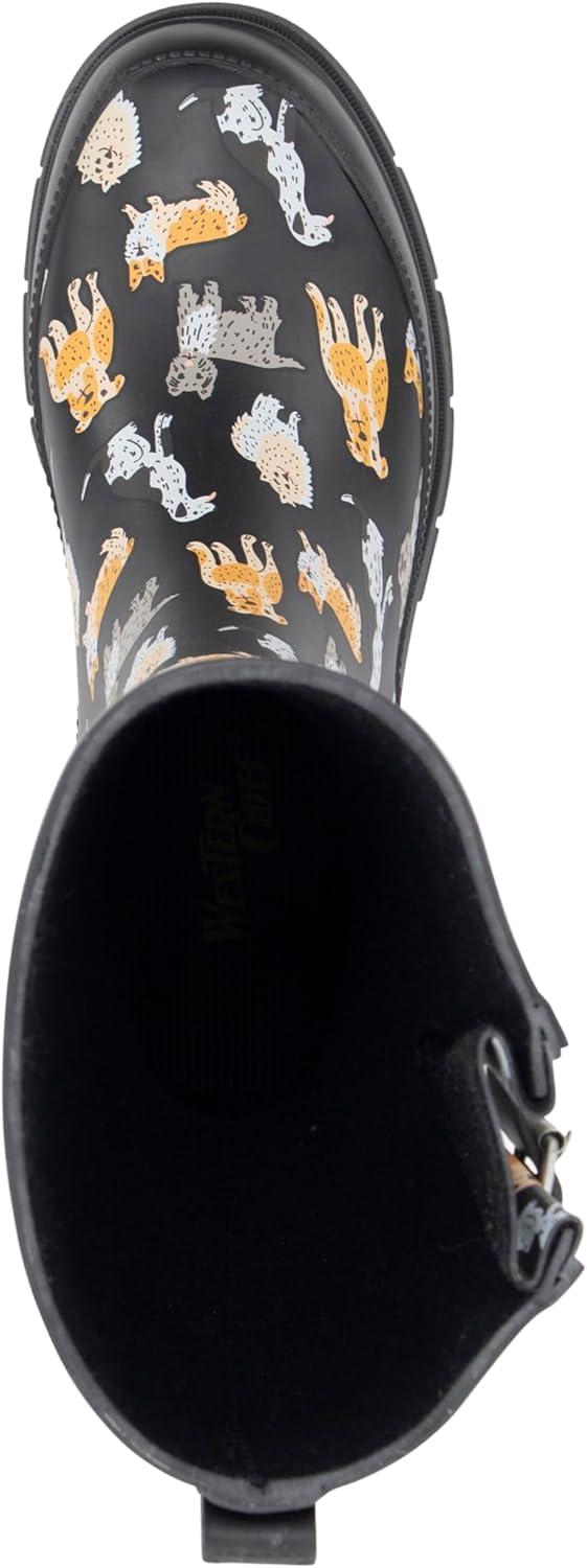 image:imageWestern Chief Womens Waterproof Mid Rain BootsDog Pack