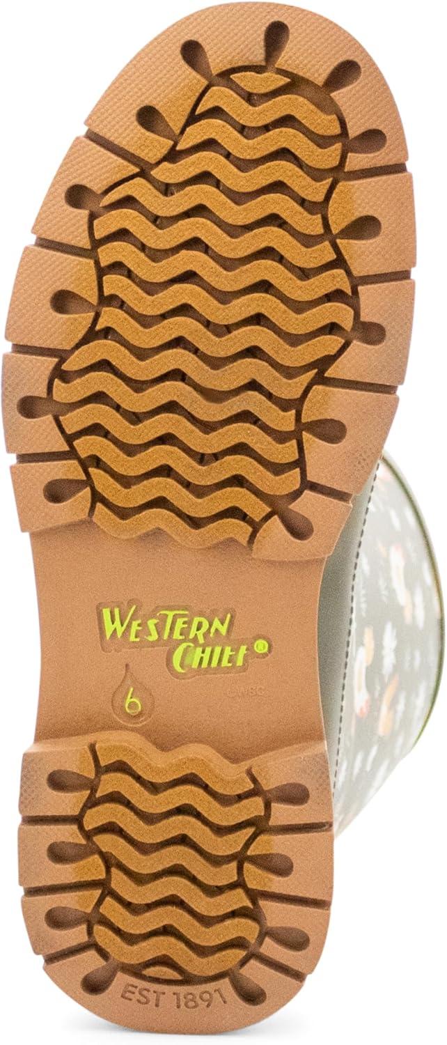 image:imageWestern Chief Womens Waterproof Mid Rain BootsFeathered