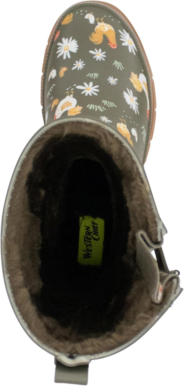 image:imageWestern Chief Womens Waterproof Mid Rain BootsFeathered