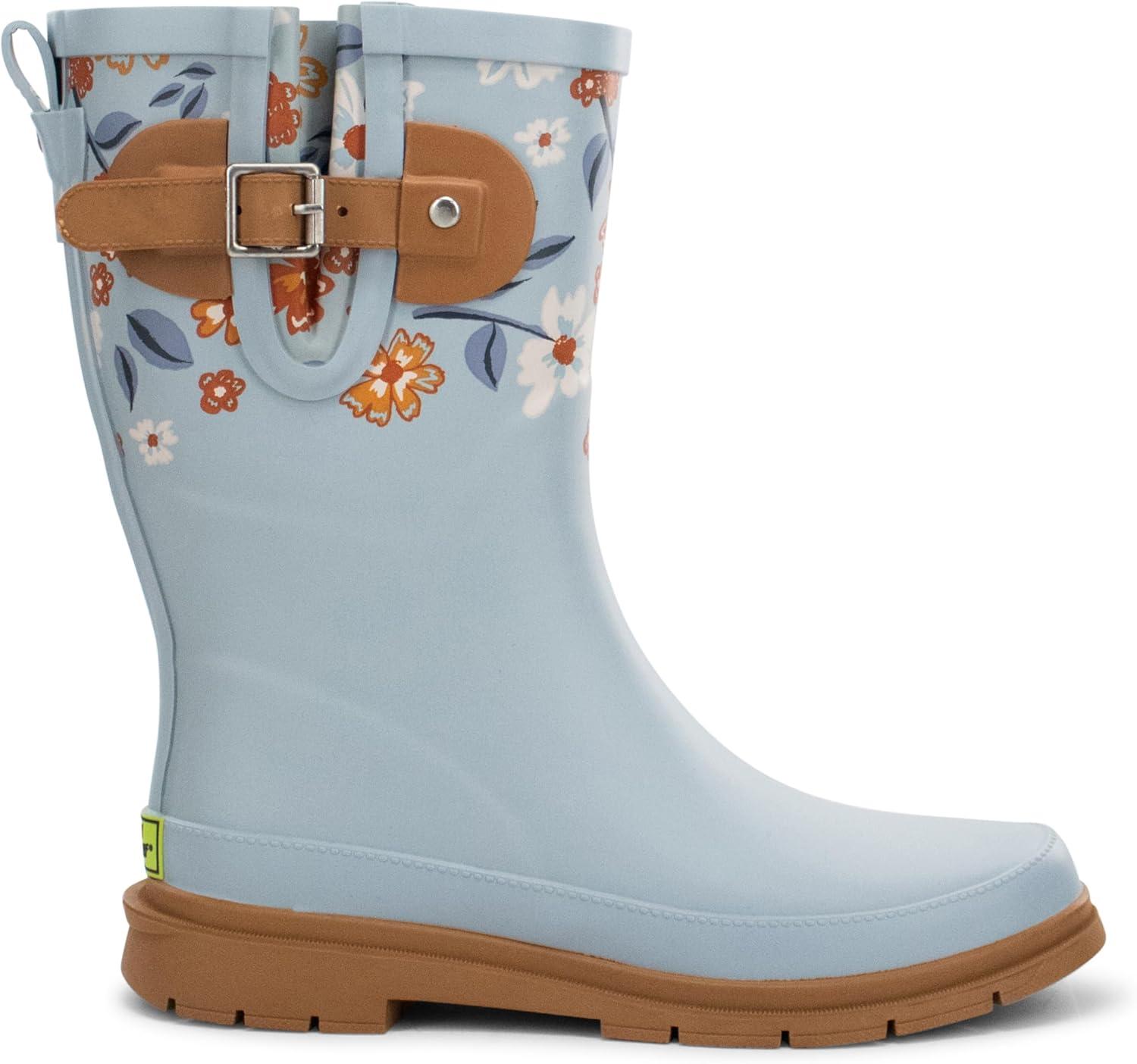 image:imageWestern Chief Womens Waterproof Mid Rain BootsMeadow Mist