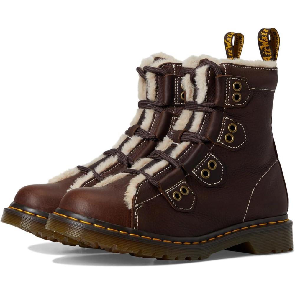 image:imageDr Martens Womens 1460 LTT Fl Fashion BootDark Brown