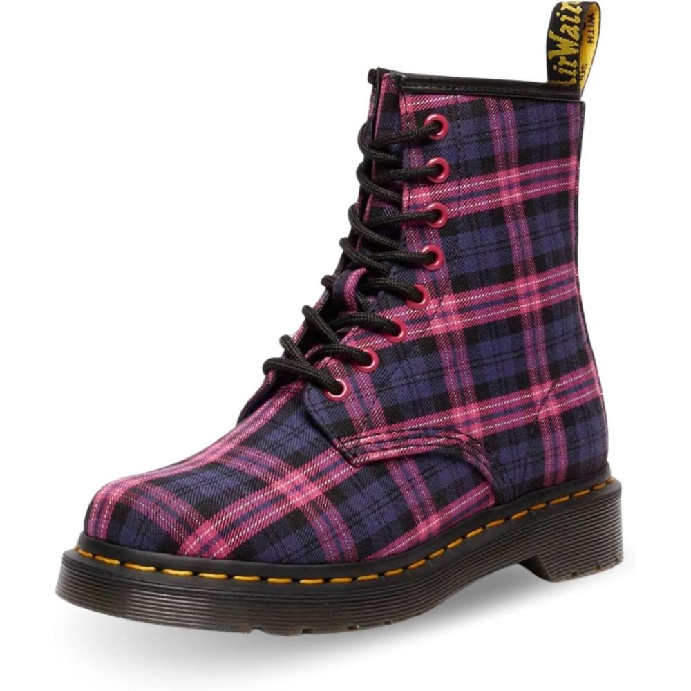 image:imageDr Martens womens 1460Pink Multi Tartan