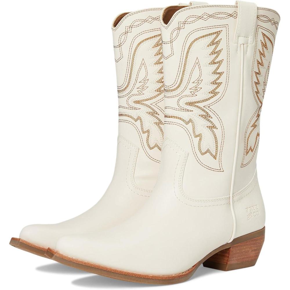 image:imageFRYE AND CO womens Irlene Short Deco StitchOffwhite
