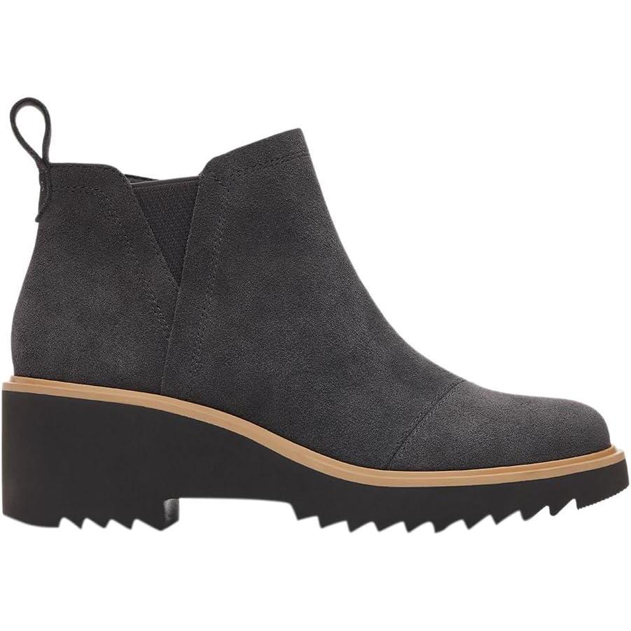 image:imageTOMS Womens Maude EVA Wedge Ankle Chelsea BootForged Iron