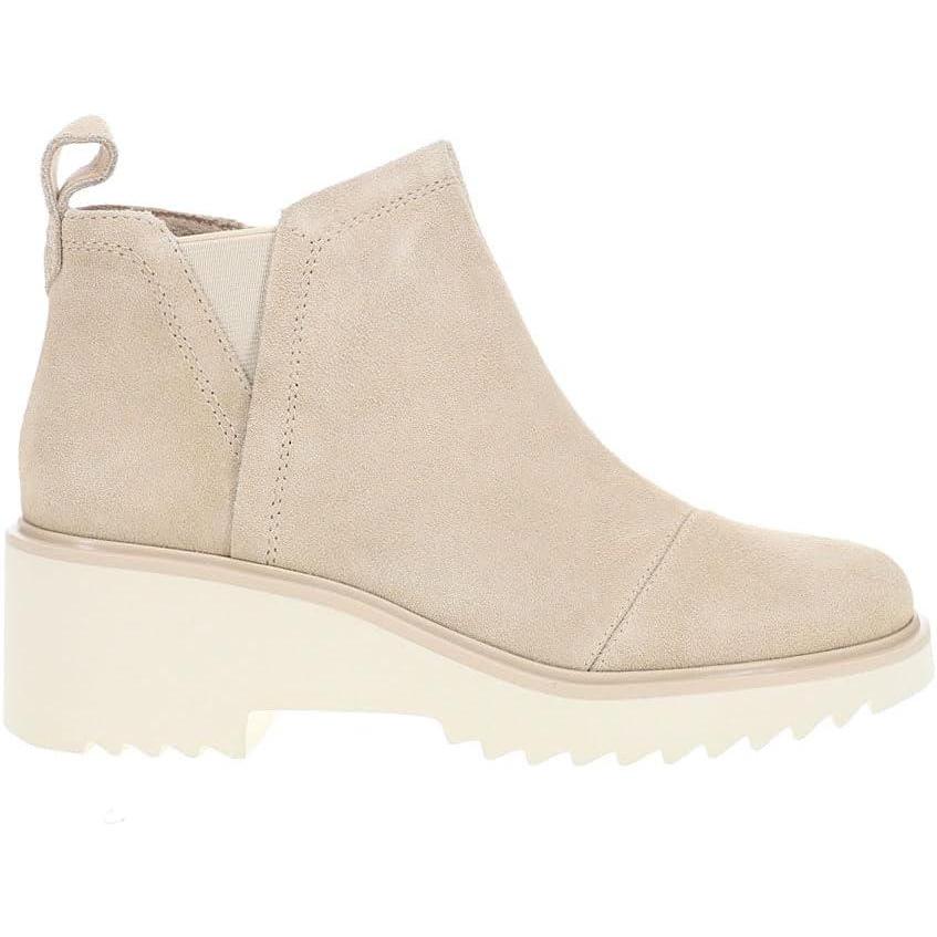image:imageTOMS Womens Maude EVA Wedge Ankle Chelsea BootOatmeal Suede