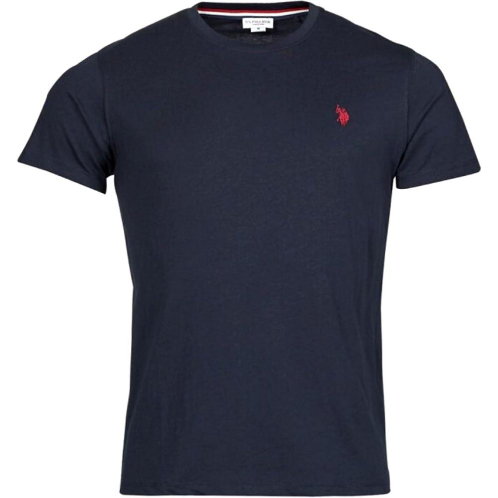 image:imageUS POLO ASSN Mens Crew Neck Small Pony TShirtClassic Navy
