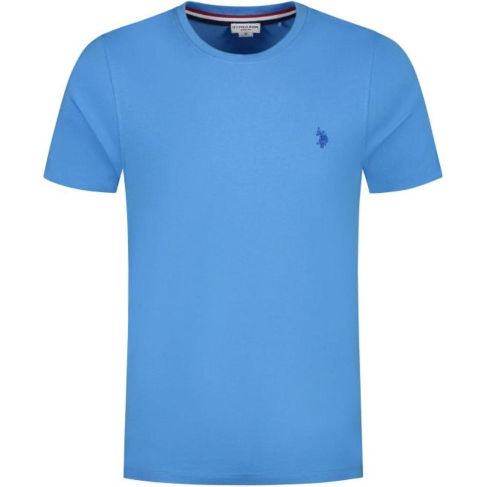 image:imageUS POLO ASSN Mens Crew Neck Small Pony TShirtCobalt Heather
