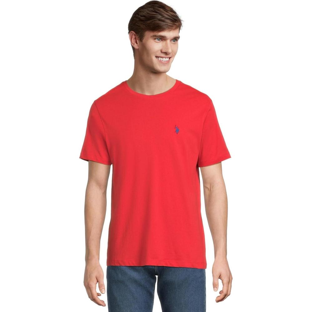 image:imageUS POLO ASSN Mens Crew Neck Small Pony TShirtUpstate Red