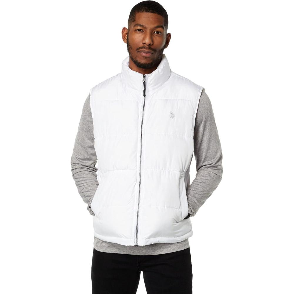 image:imageUS POLO ASSN mens Uspa Signature VestWhite