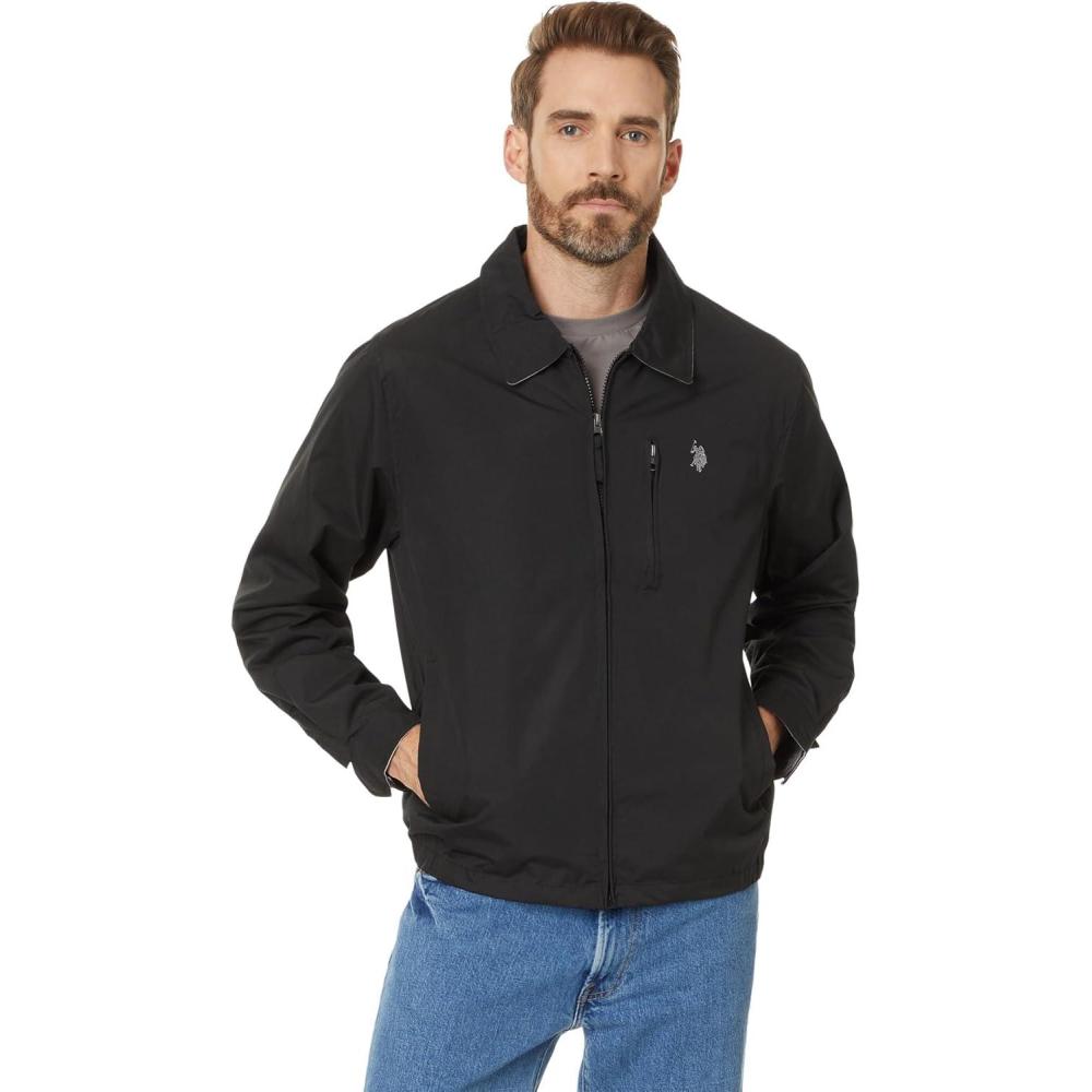 image:imageUS Polo Assn mens Micro Golf JacketBlack