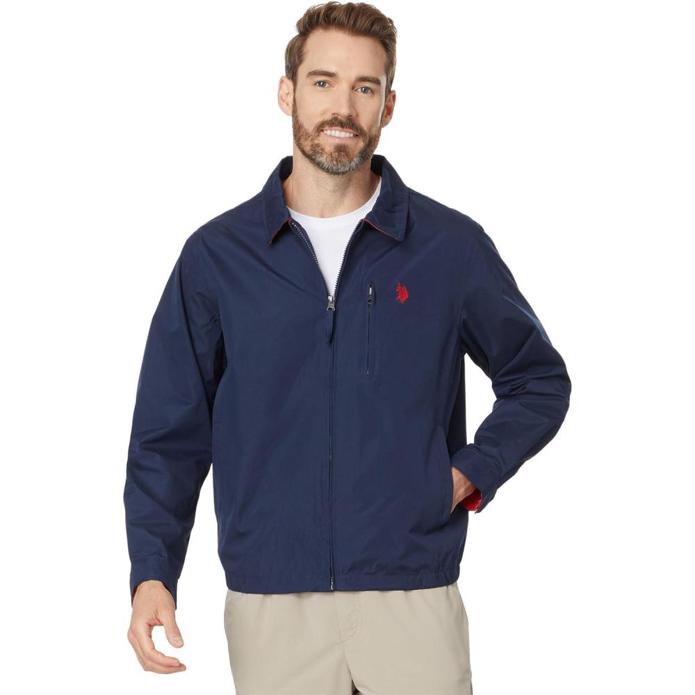 image:imageUS Polo Assn mens Micro Golf JacketClassic Navy