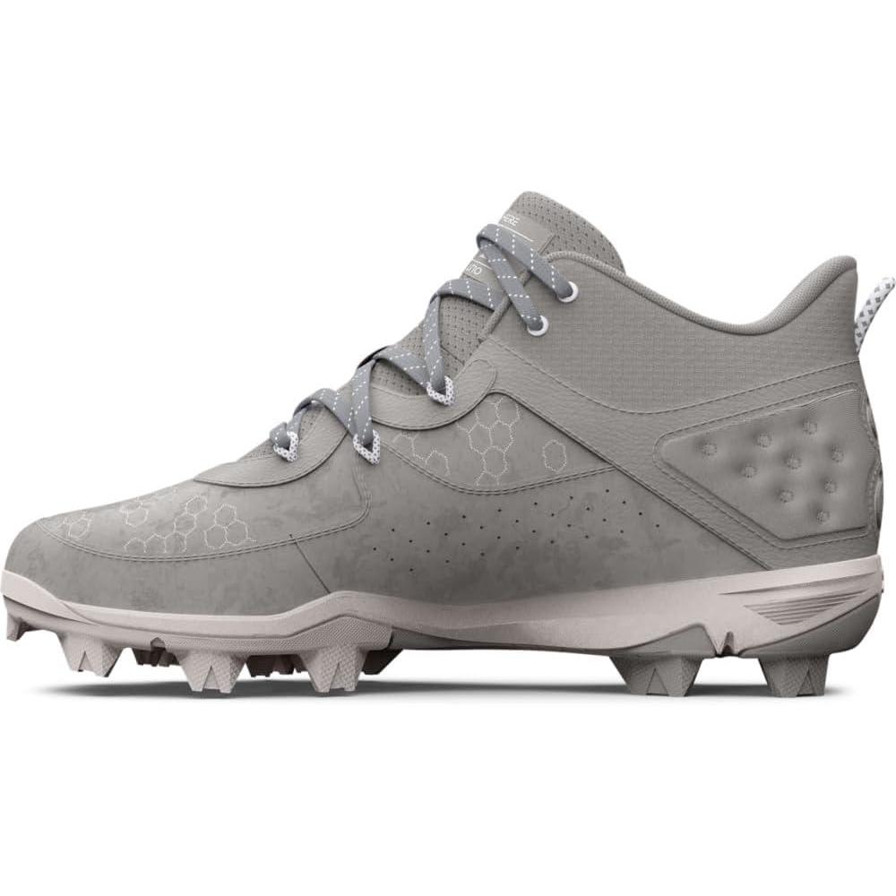 image:imageUnder Armour Mens Harper 8 Mid RmBaseball Shoe101 Baseball GrayBaseball GrayHalo Gray
